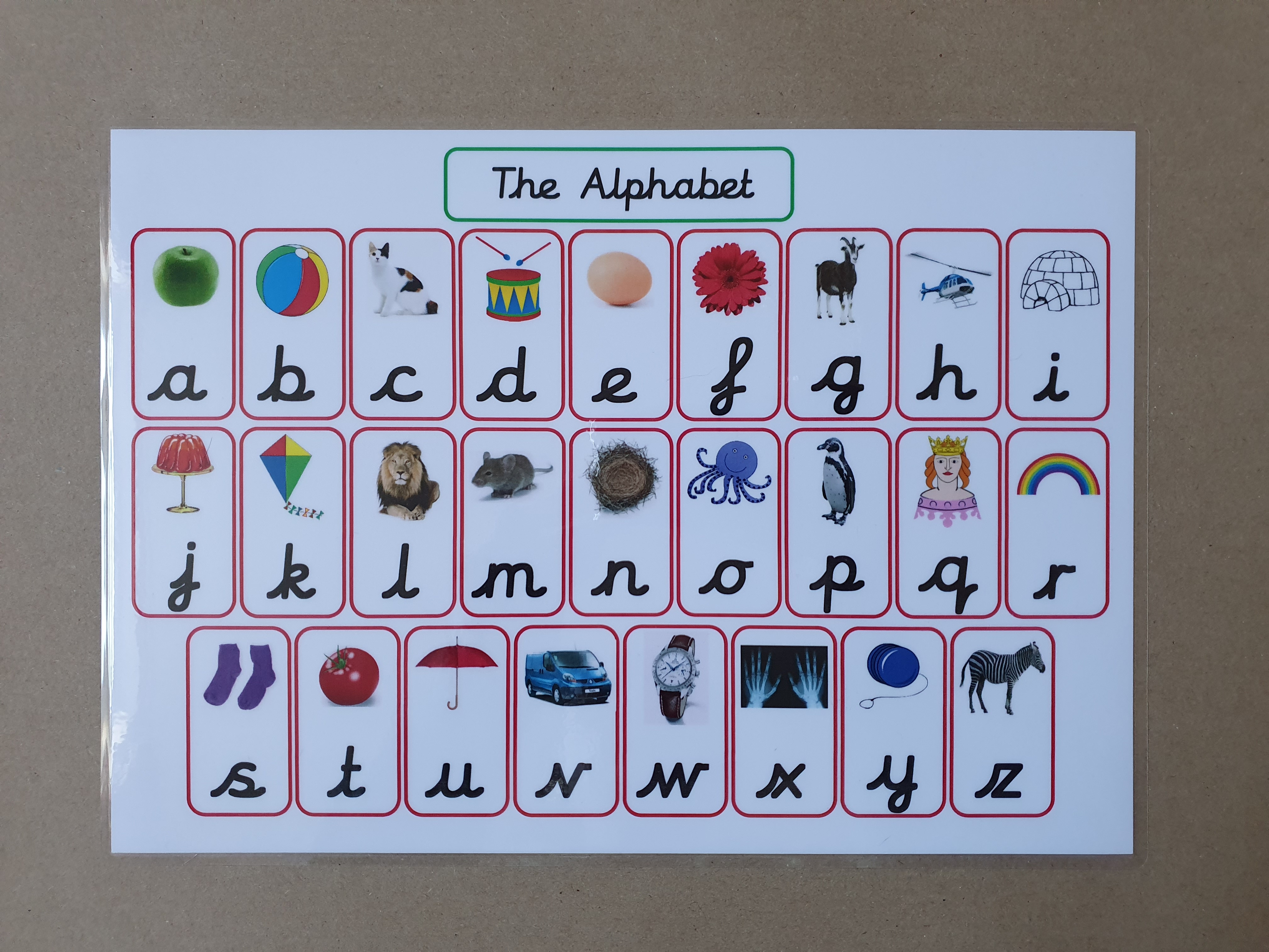 Alphabet Poster