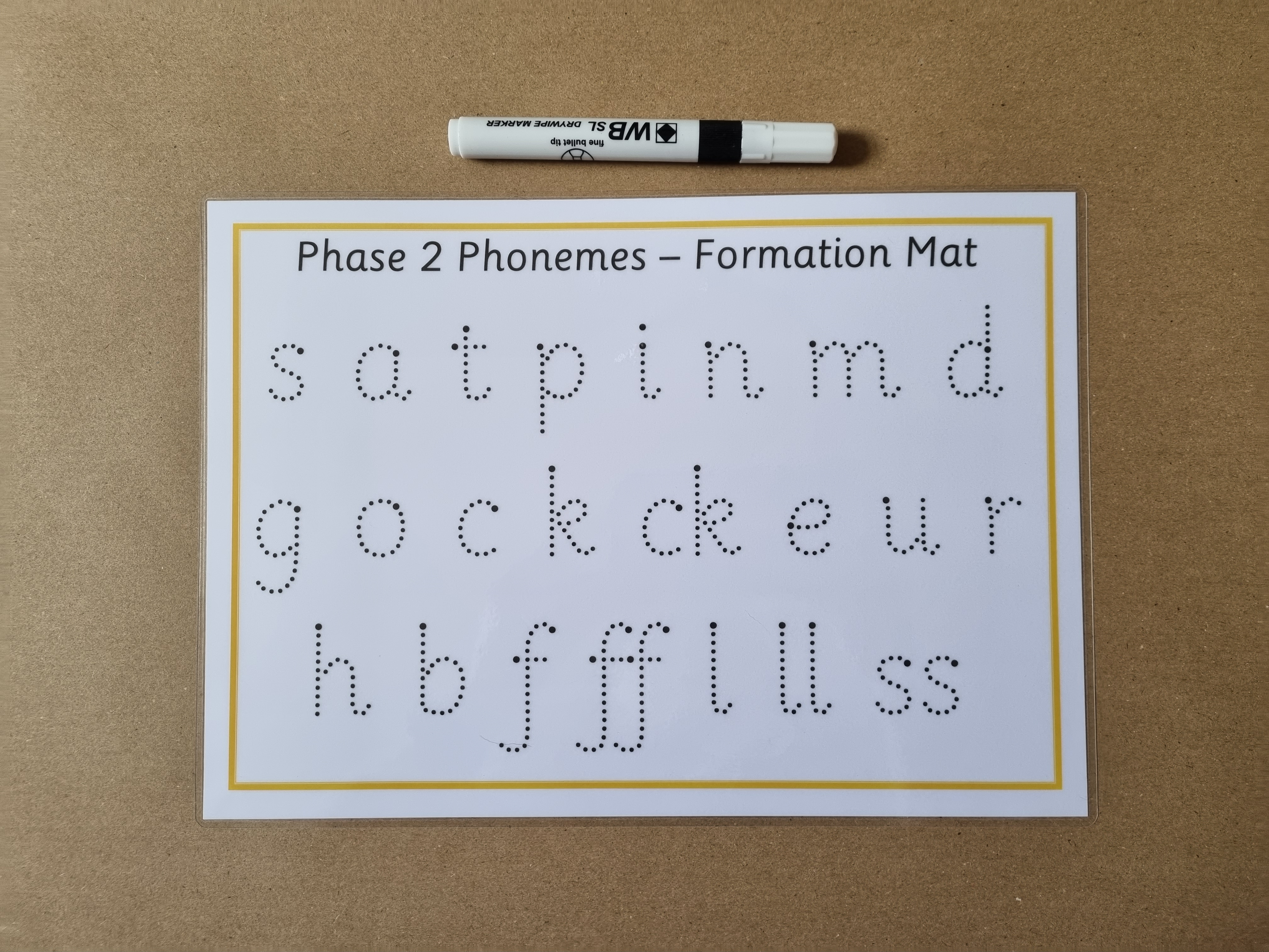 Phase 2 Phonemes Formation Mat