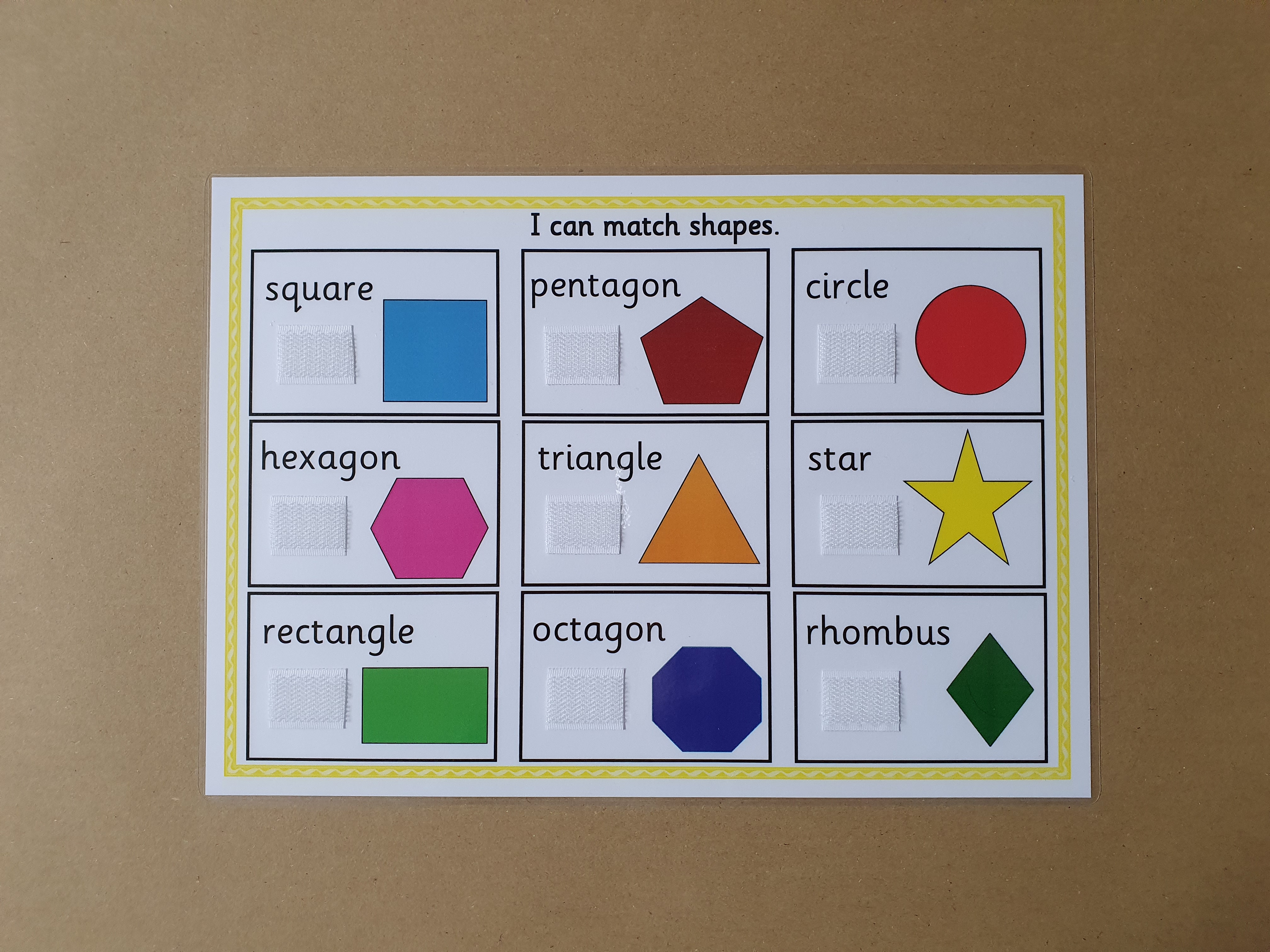 Shape Matching Game