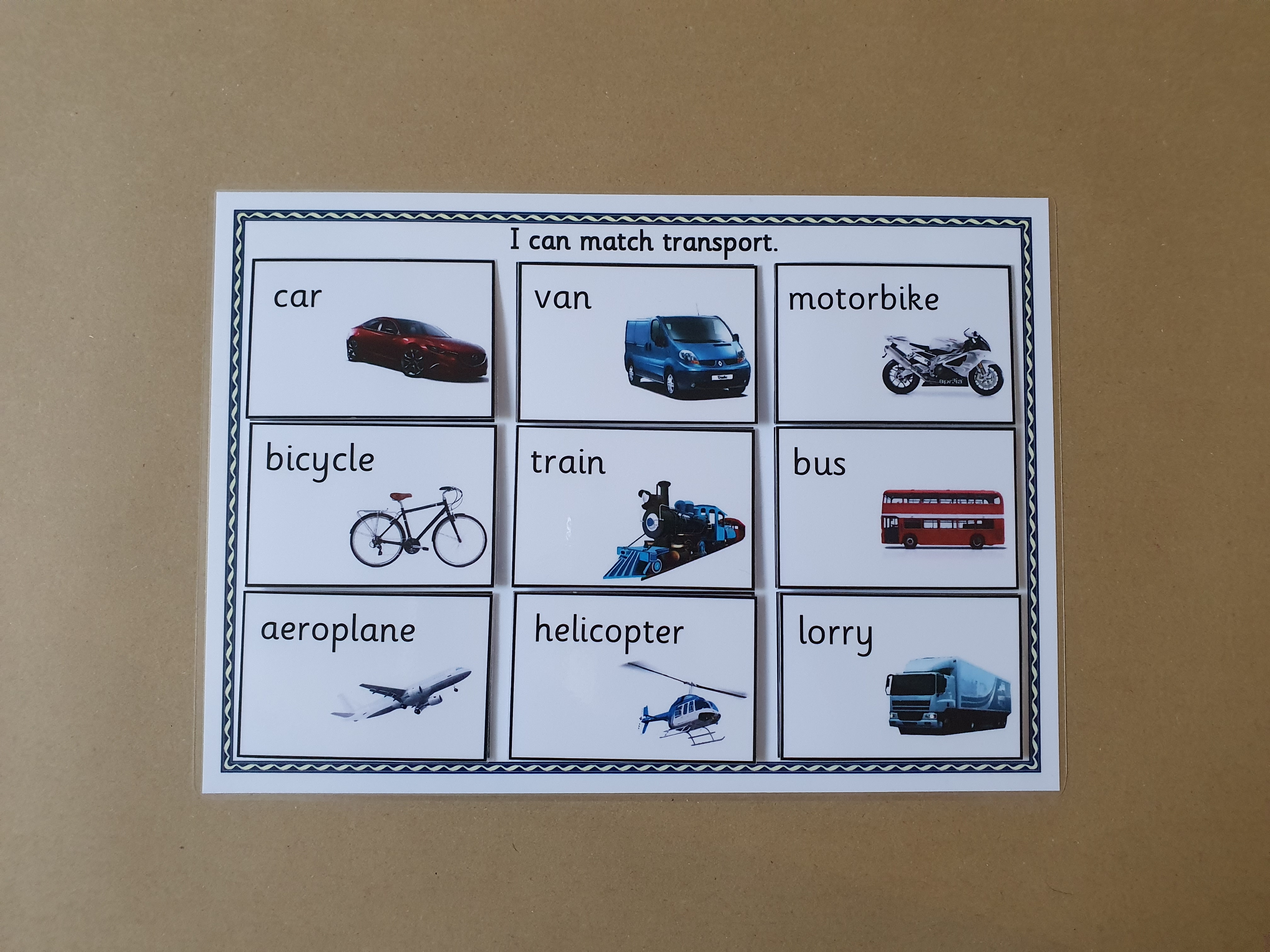 Transport Matching Game