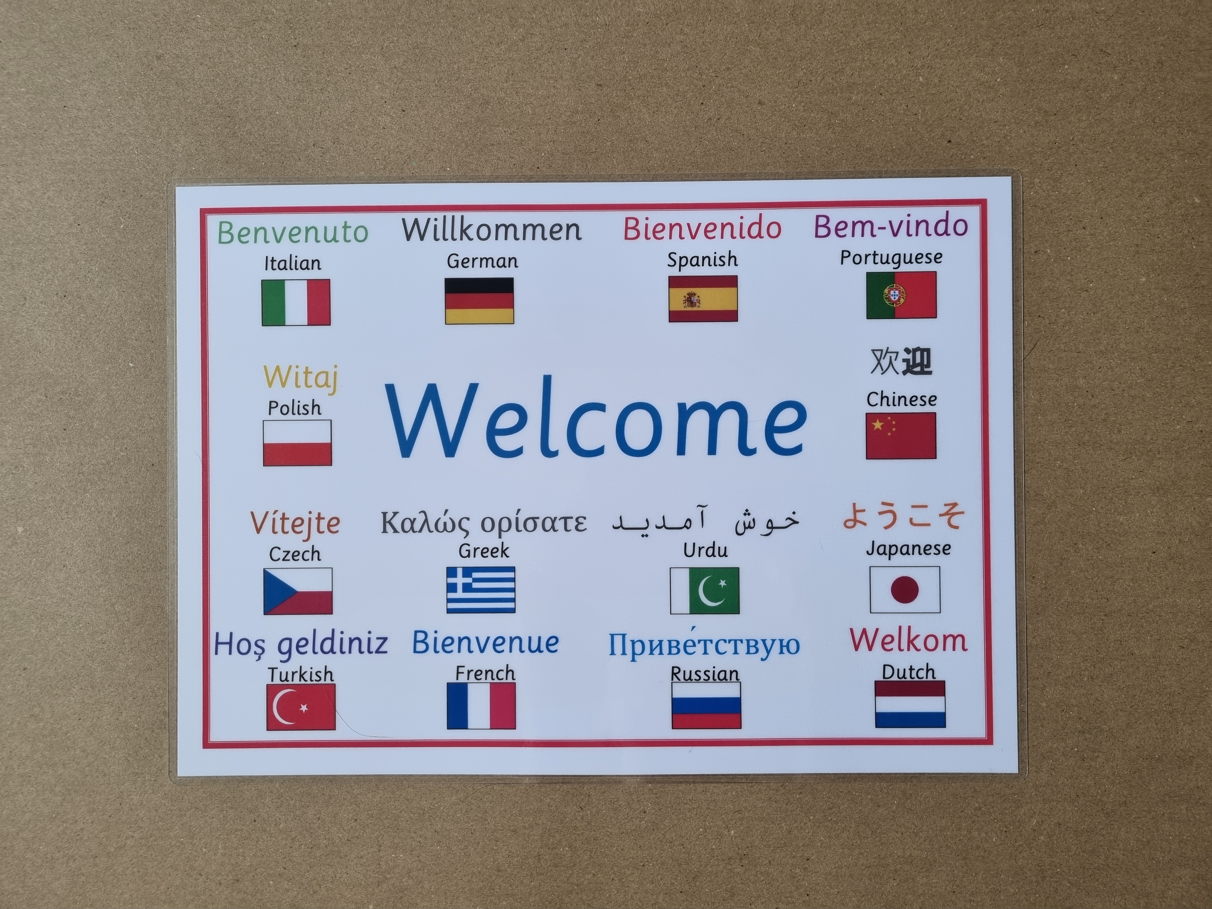 Welcome Poster