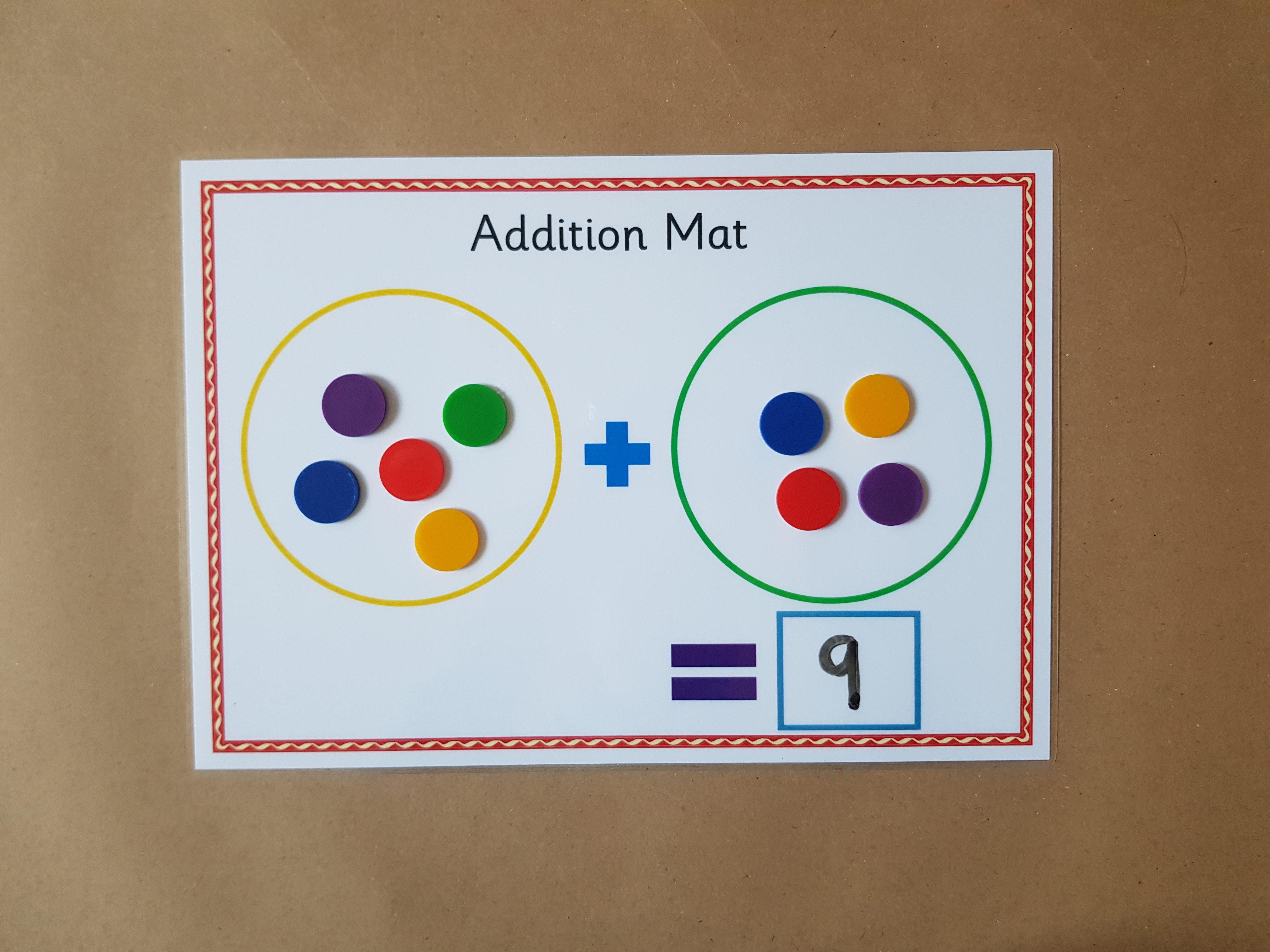 Addition and subtraction mats