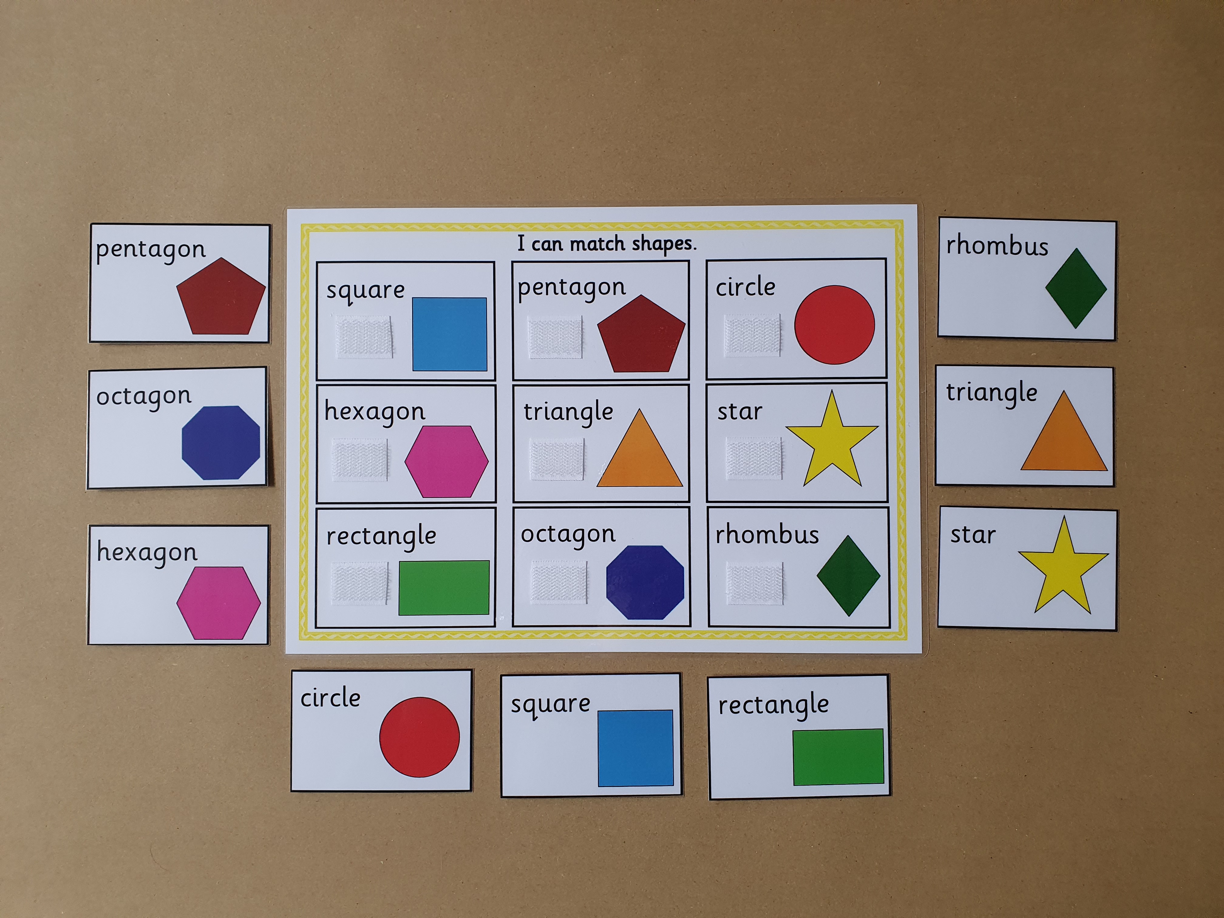 Shape Matching Game