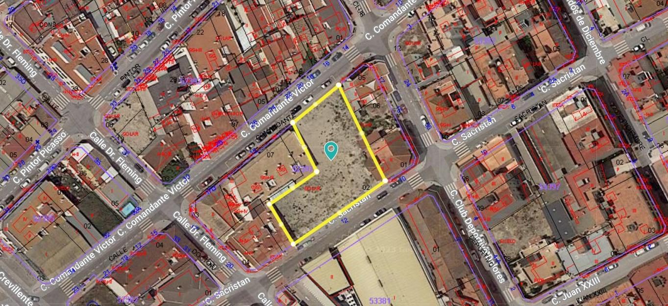 Solar Urbano en el Centro de Dolores (Alicante)