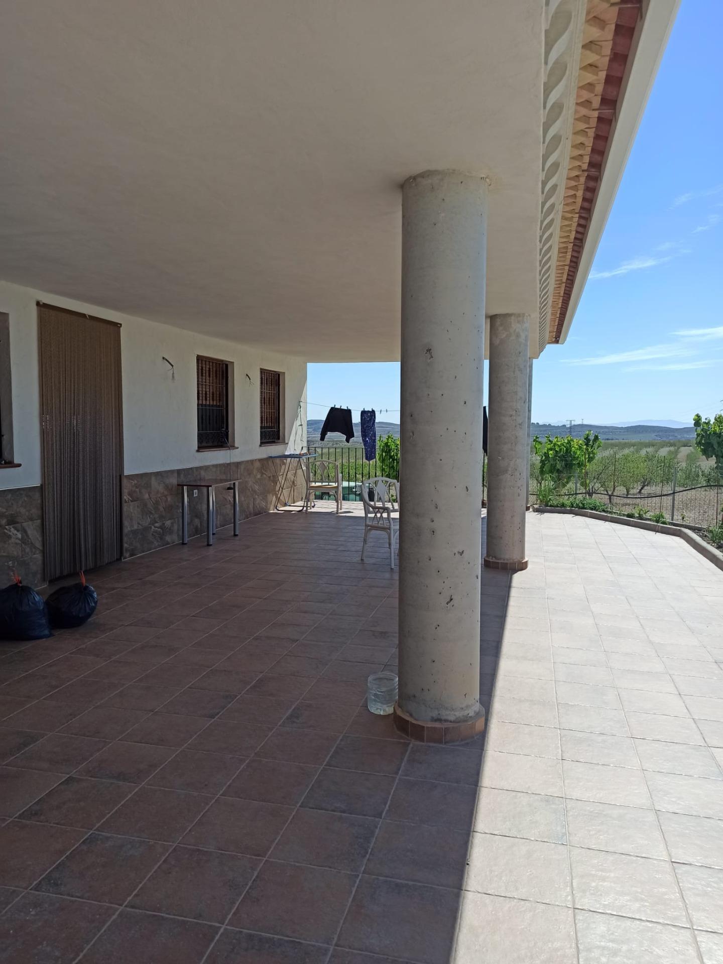 Chalet con finca de almendro y almacén ( Mula ) 