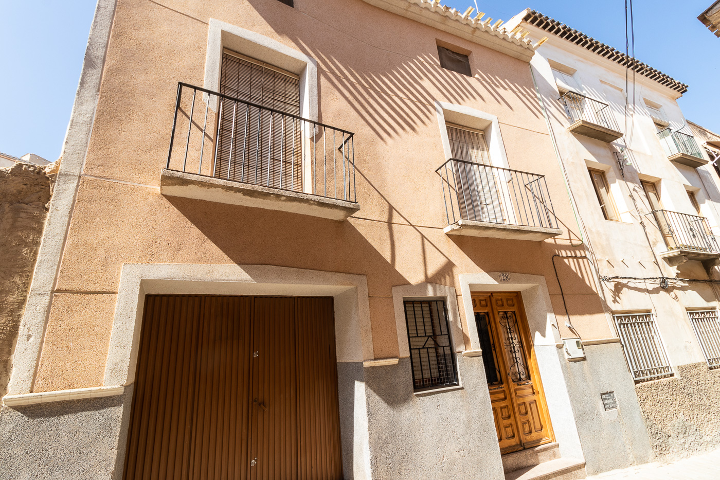 Casa con dos viviendas independientes en el casco antiguo de Mula (Murcia)