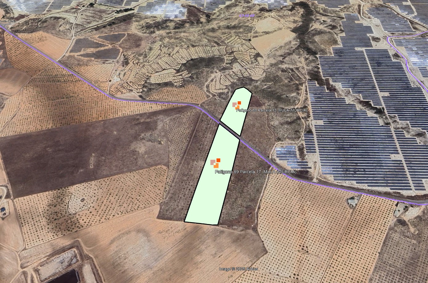 EN VENTA CON AFS – FINCA RÚSTICA DE 45.968 m² EN EL PUNTAL, MULA (MURCIA)