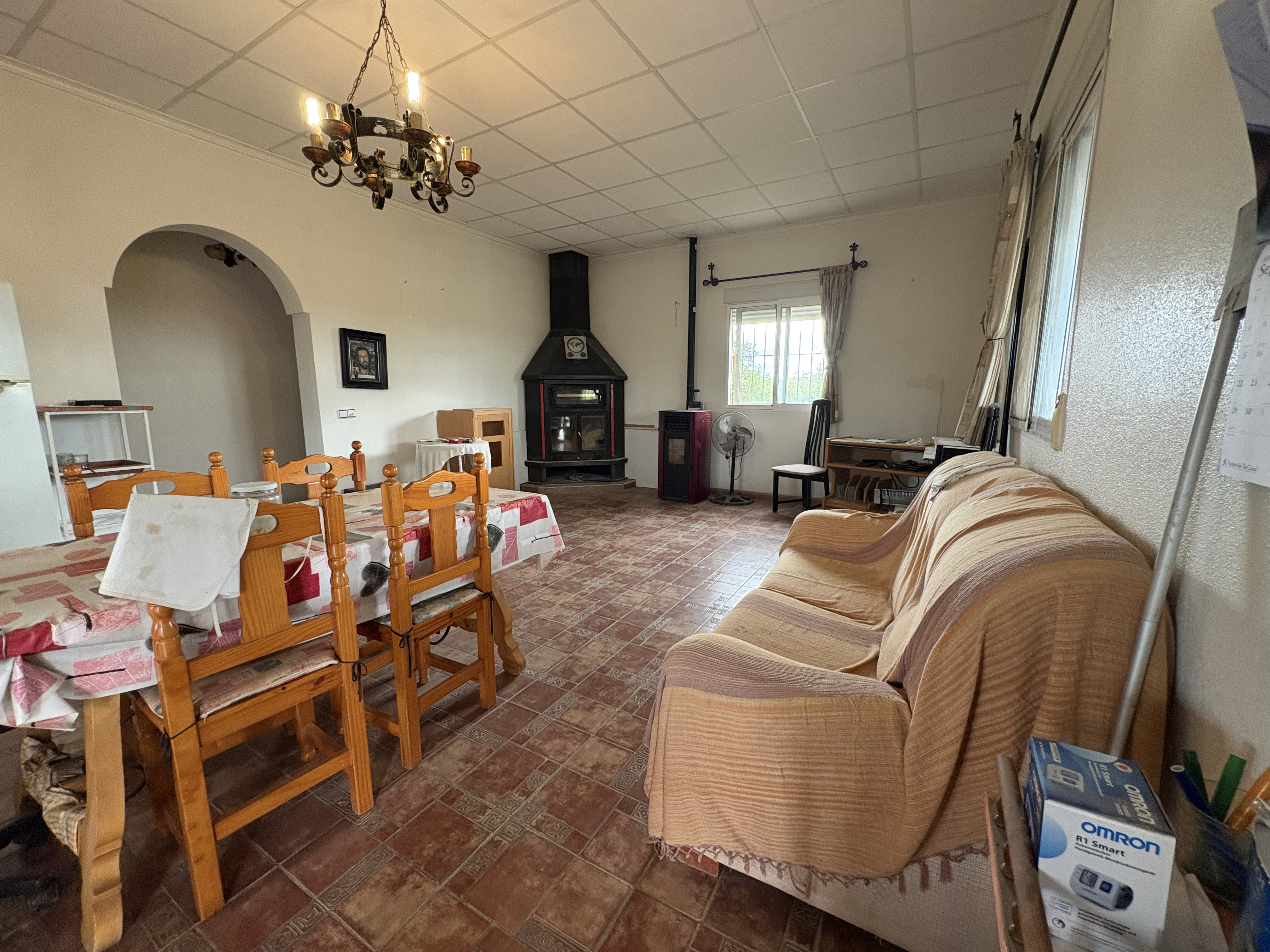 Chalet rústico de 163 m² con parcela de 5.296 m² y cítricos en Camino Curtis, Mula (Murcia)