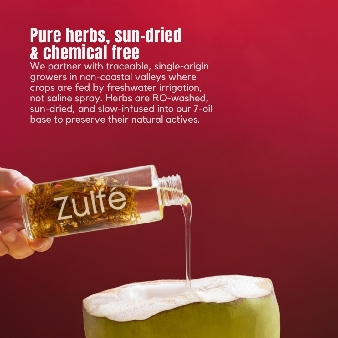 Zulfé ® Herb‑Infused Hair Oil