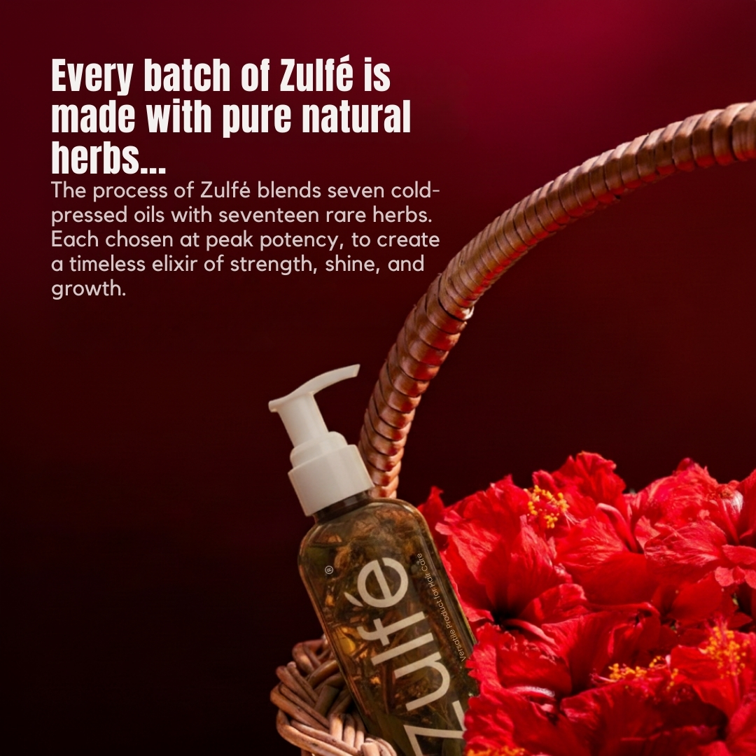 Zulfé ® Herb‑Infused Hair Oil