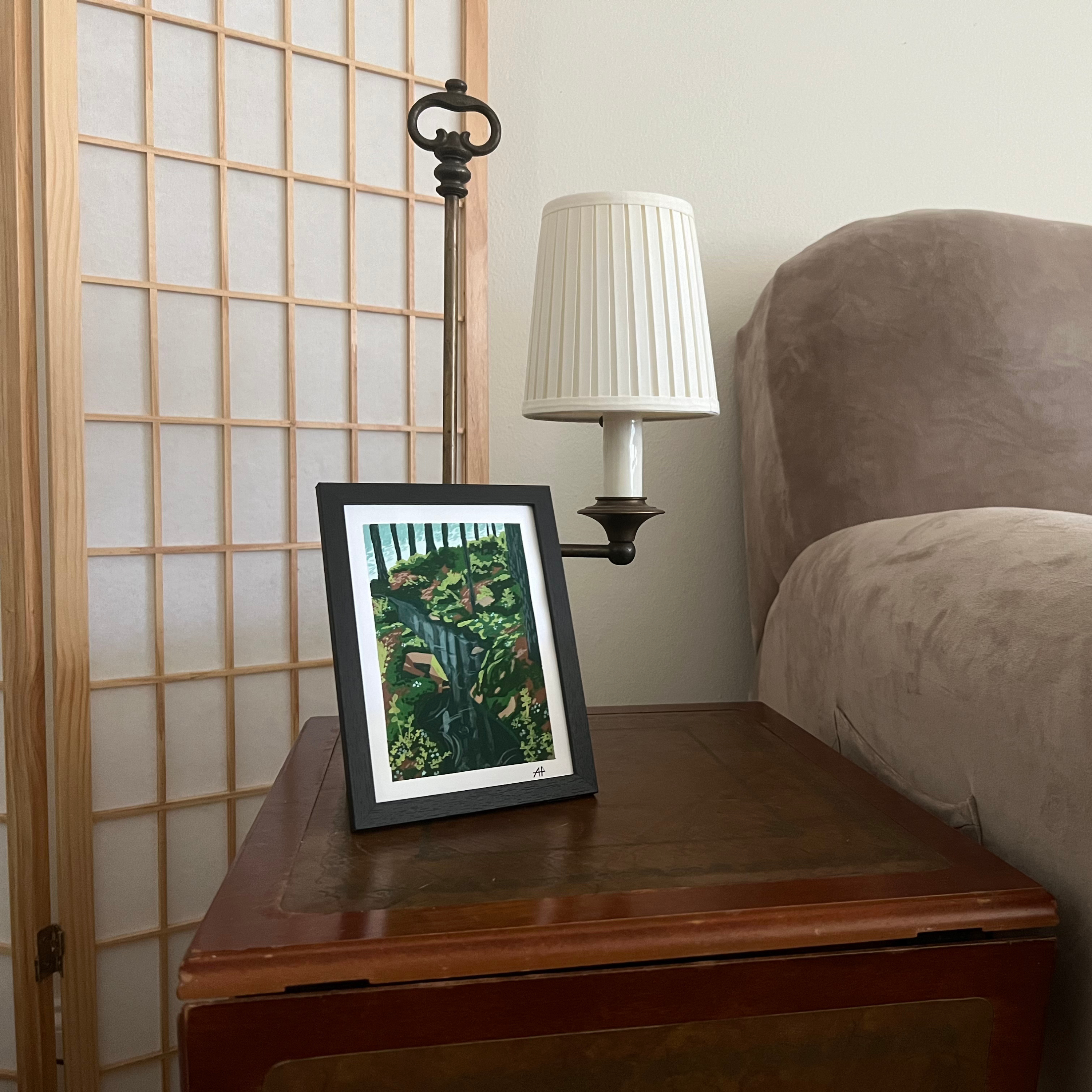 Flowing Stream Original Landscape Painting