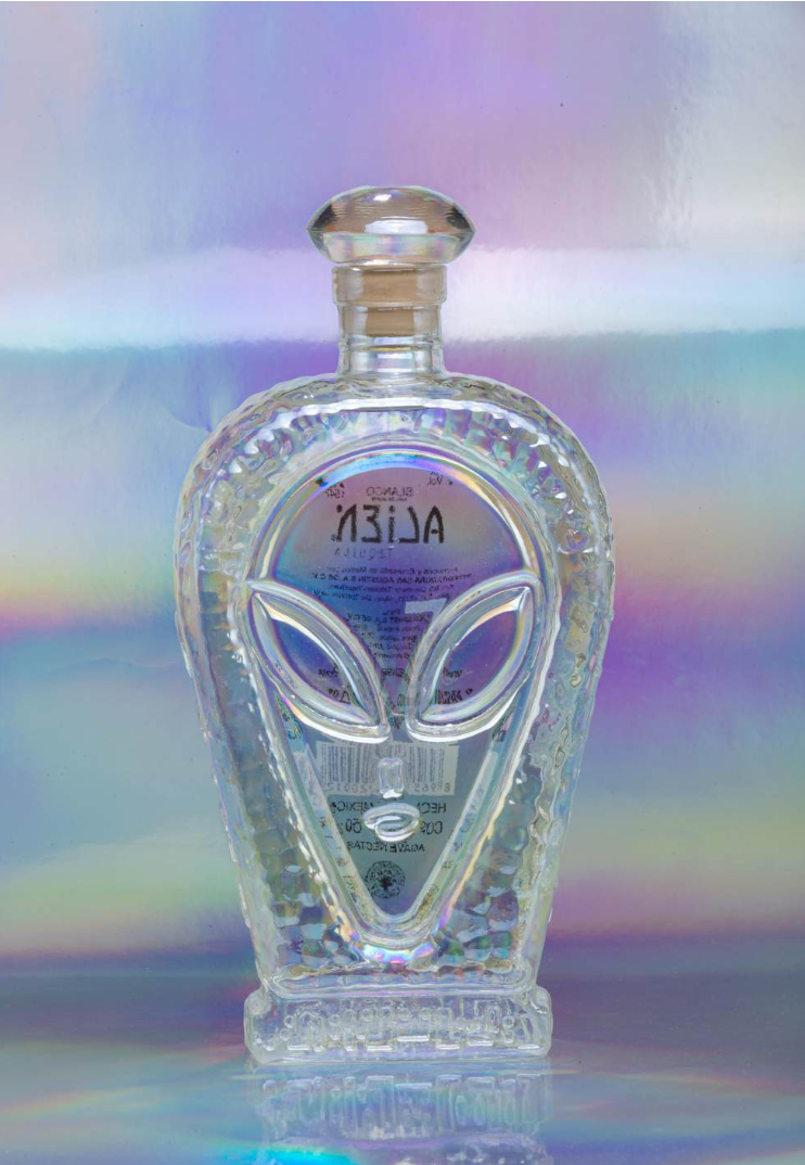 Alien Tequila Silver 750 ML