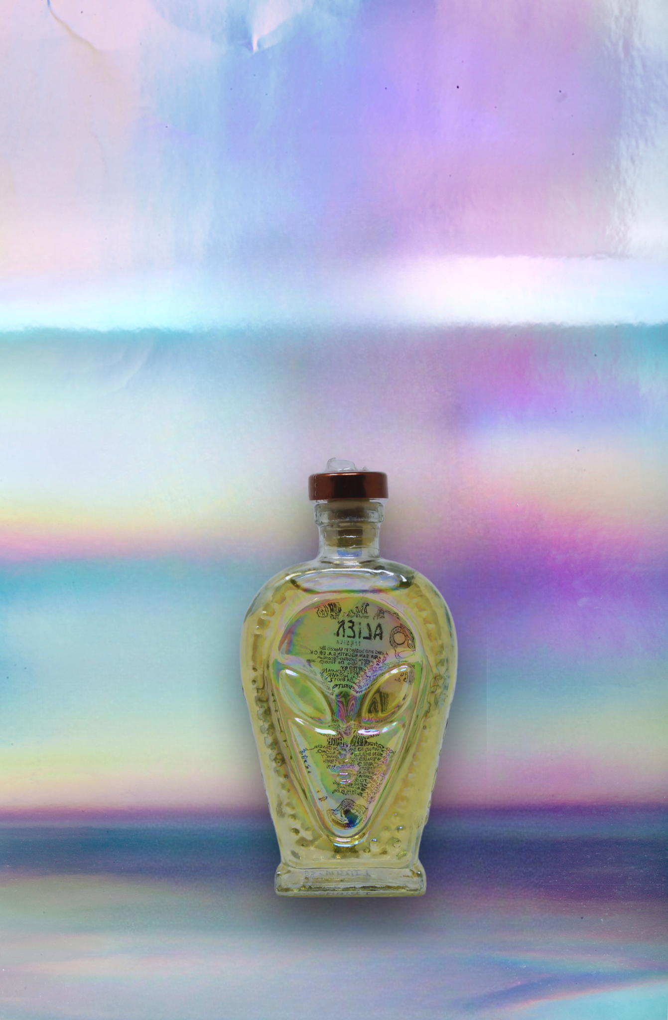 Alien Tequila Añejo 50 ML