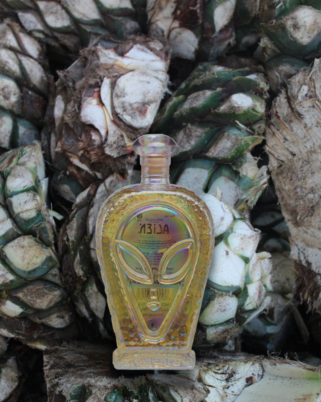 Alien Tequila Añejo 750 ML