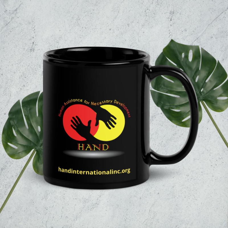 Black Glossy Coffee Mug -  Buy One To Support Our Mission