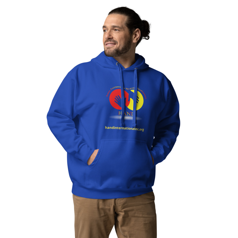 Hoodie Unisex - Premium T-Shirt Hoodie - Hand International Hoodie