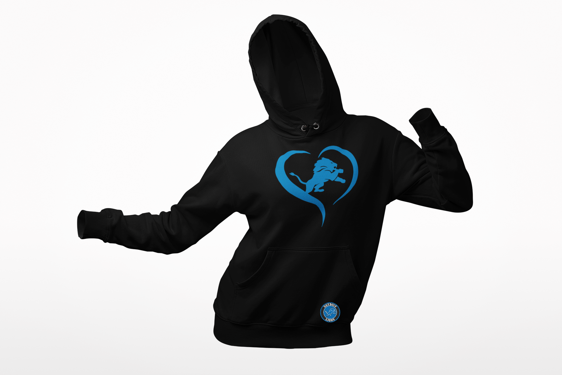 Ladies Detroit Lions Hoodie
