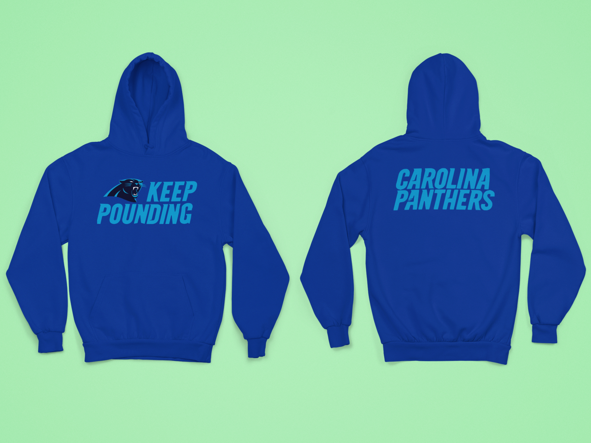 Carolina Panthers Keep Pounding Hoodie