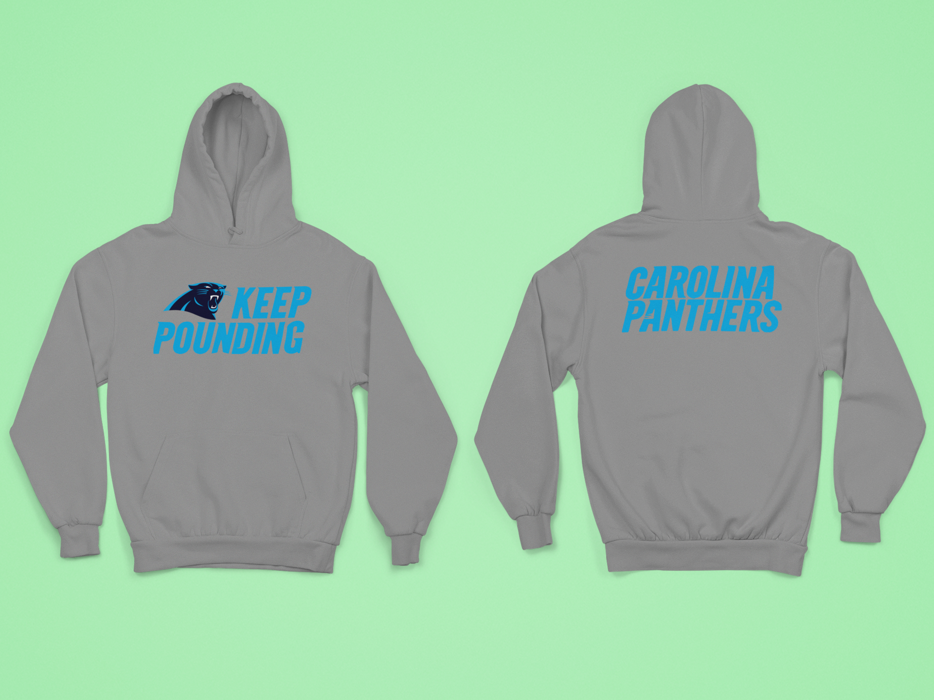 Carolina Panthers Keep Pounding Hoodie