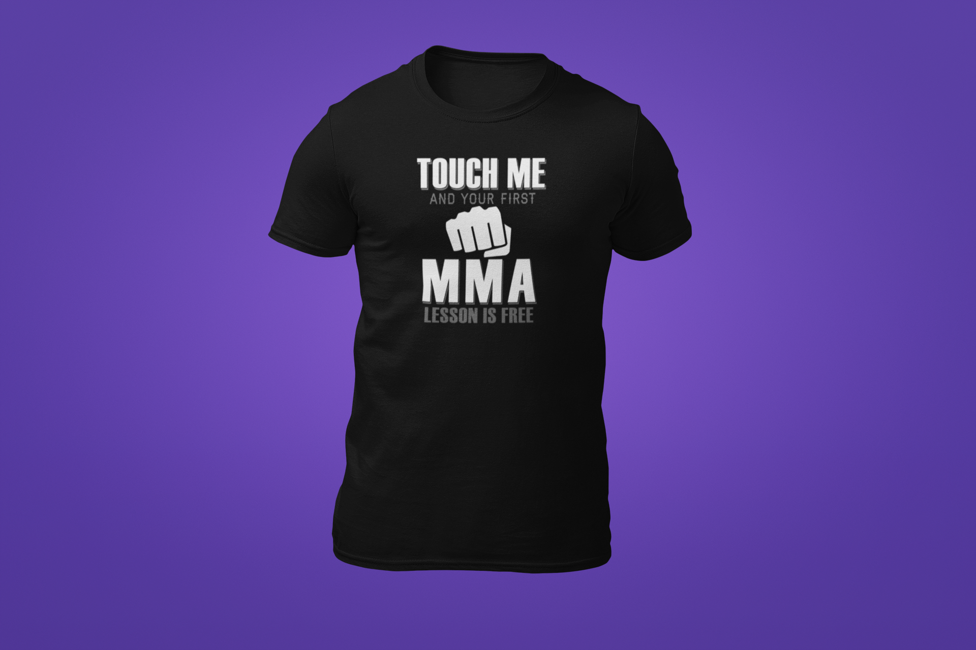 MMA Lesson Themed T-Shirt