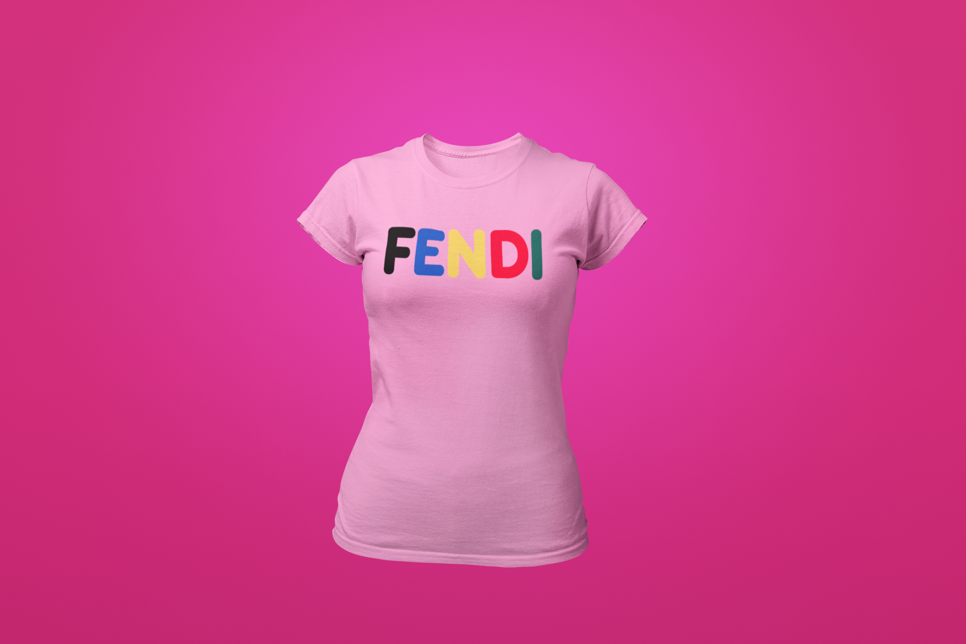 Fendi Graphic T-Shirt
