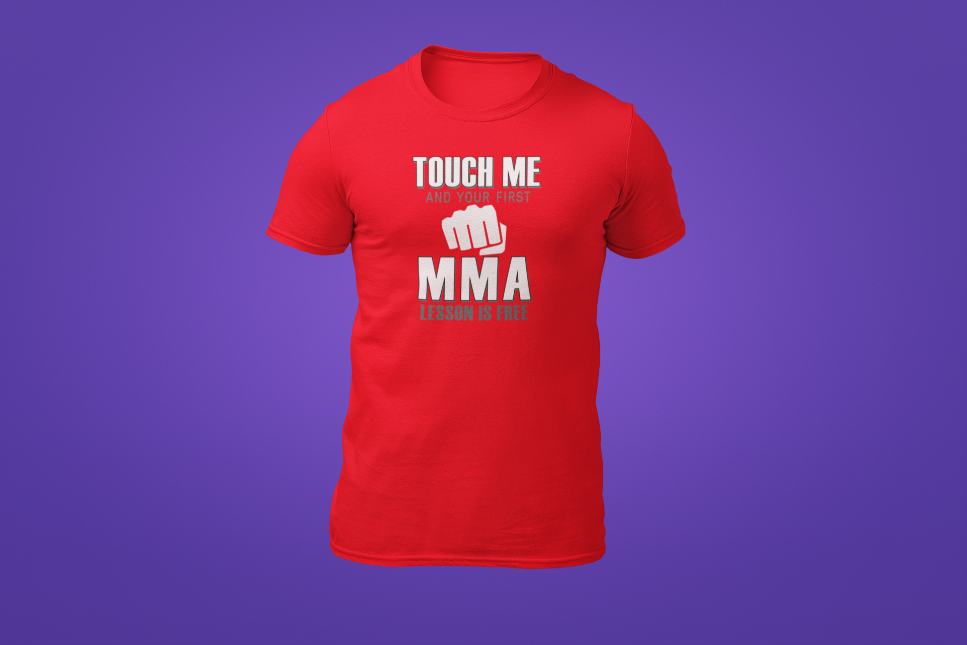 MMA Lesson Themed T-Shirt