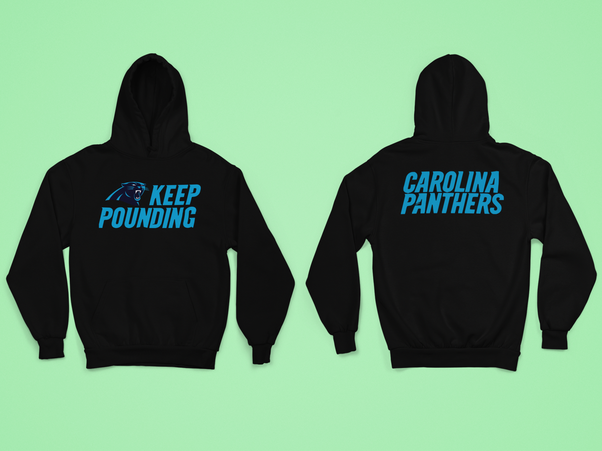 Carolina Panthers Keep Pounding Hoodie