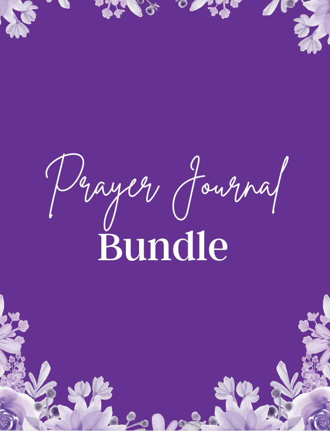 Prayer Journal Bundle