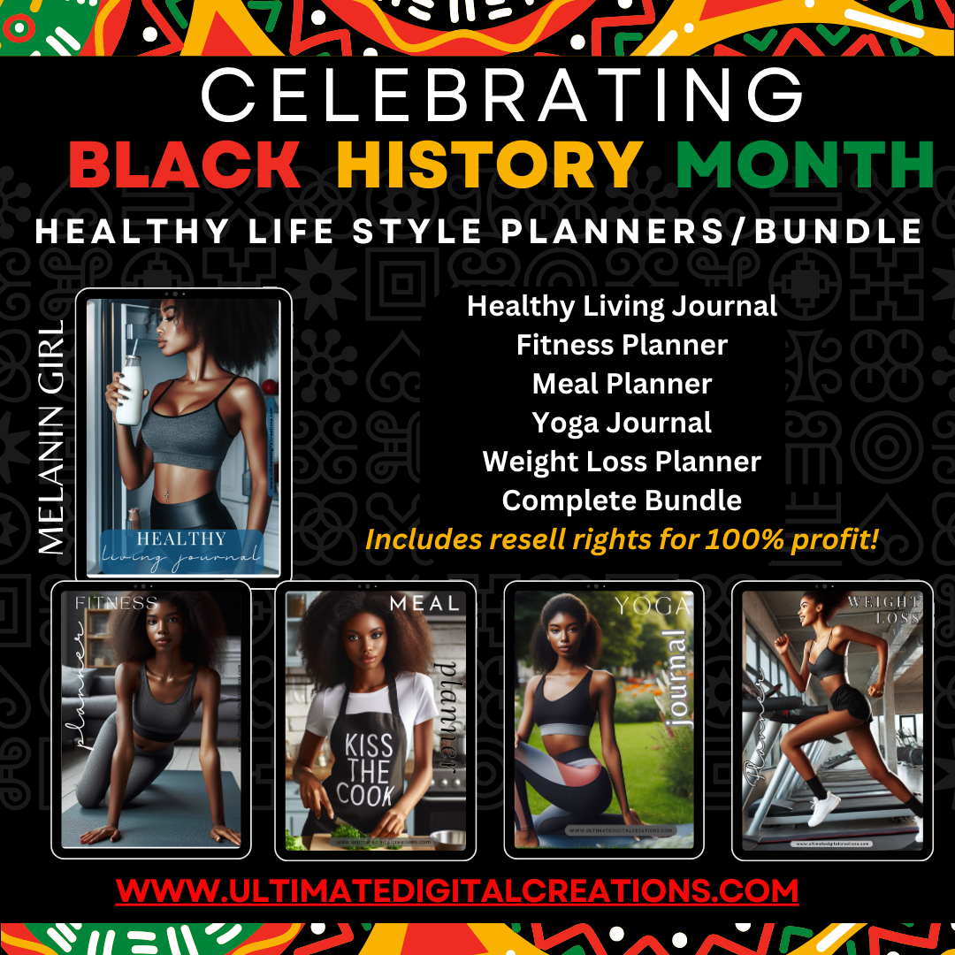 BHM Healthy Living bundle (Melanin girl)