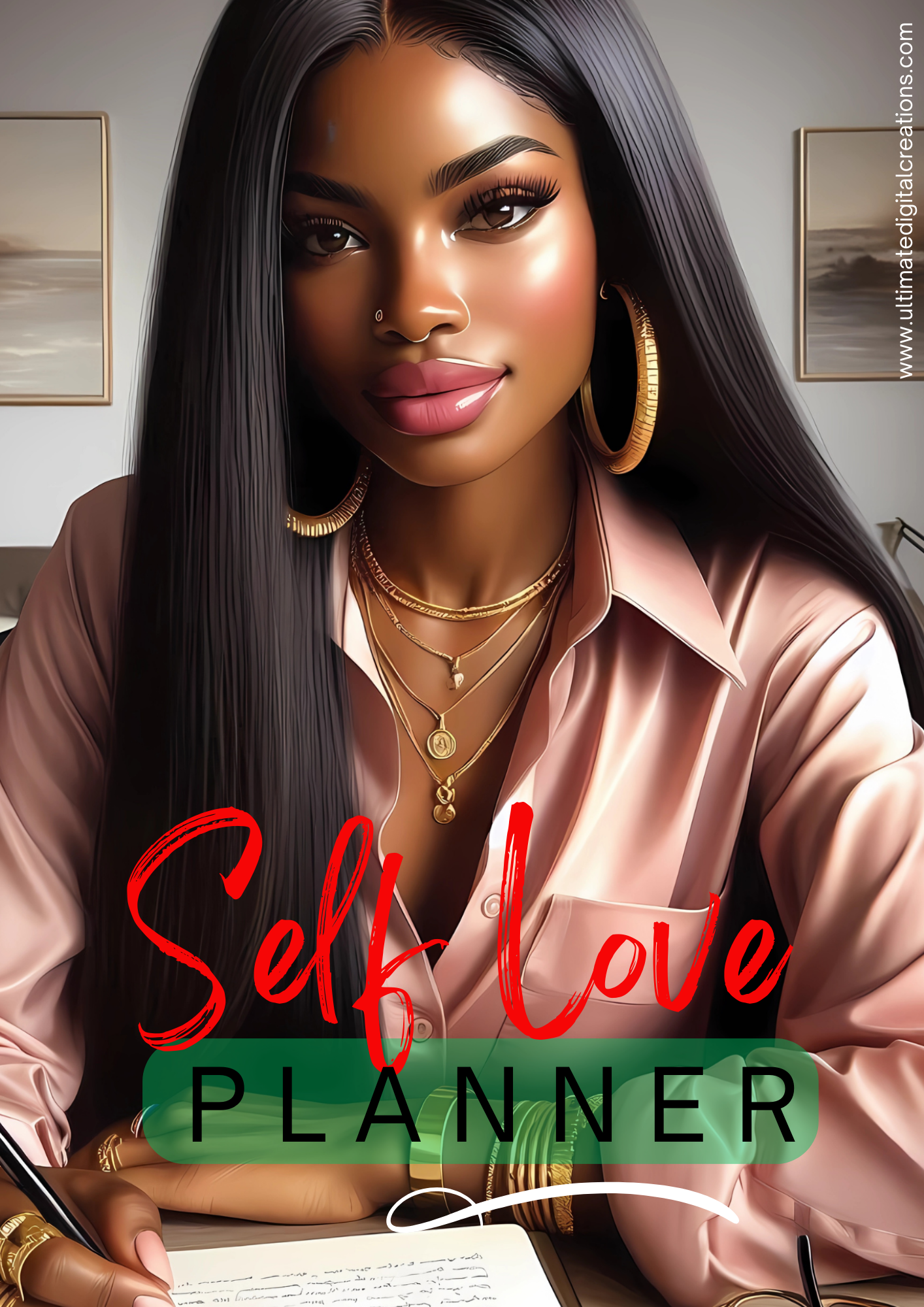 Self Love Planner-Melanin Girl
