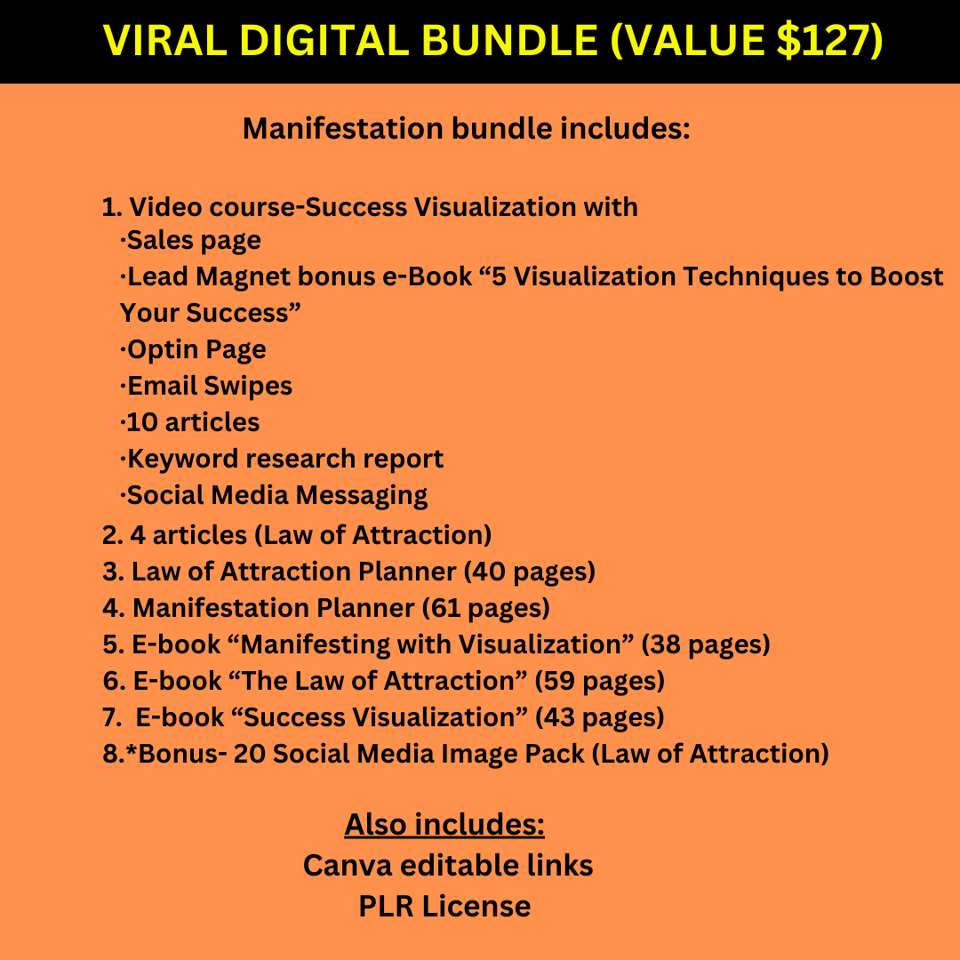 Manifestation Bundle