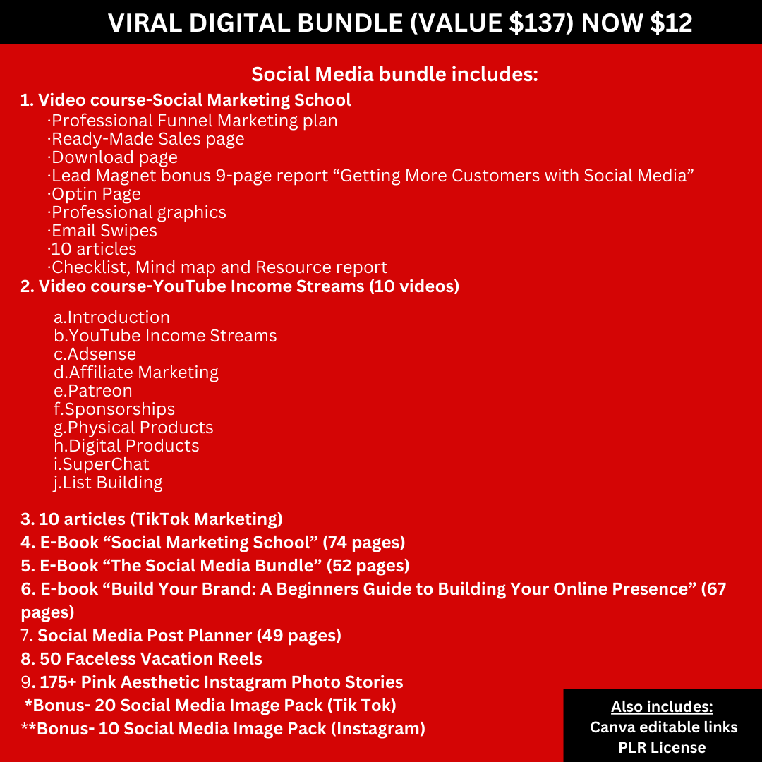 Social Media Bundle