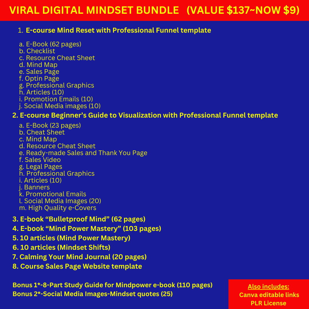 Mindset Bundle