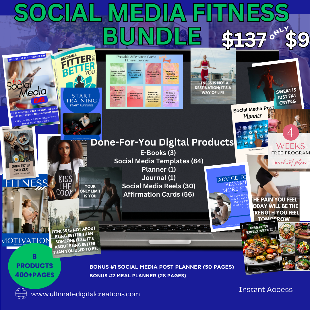 Social Media Fitness Bundle