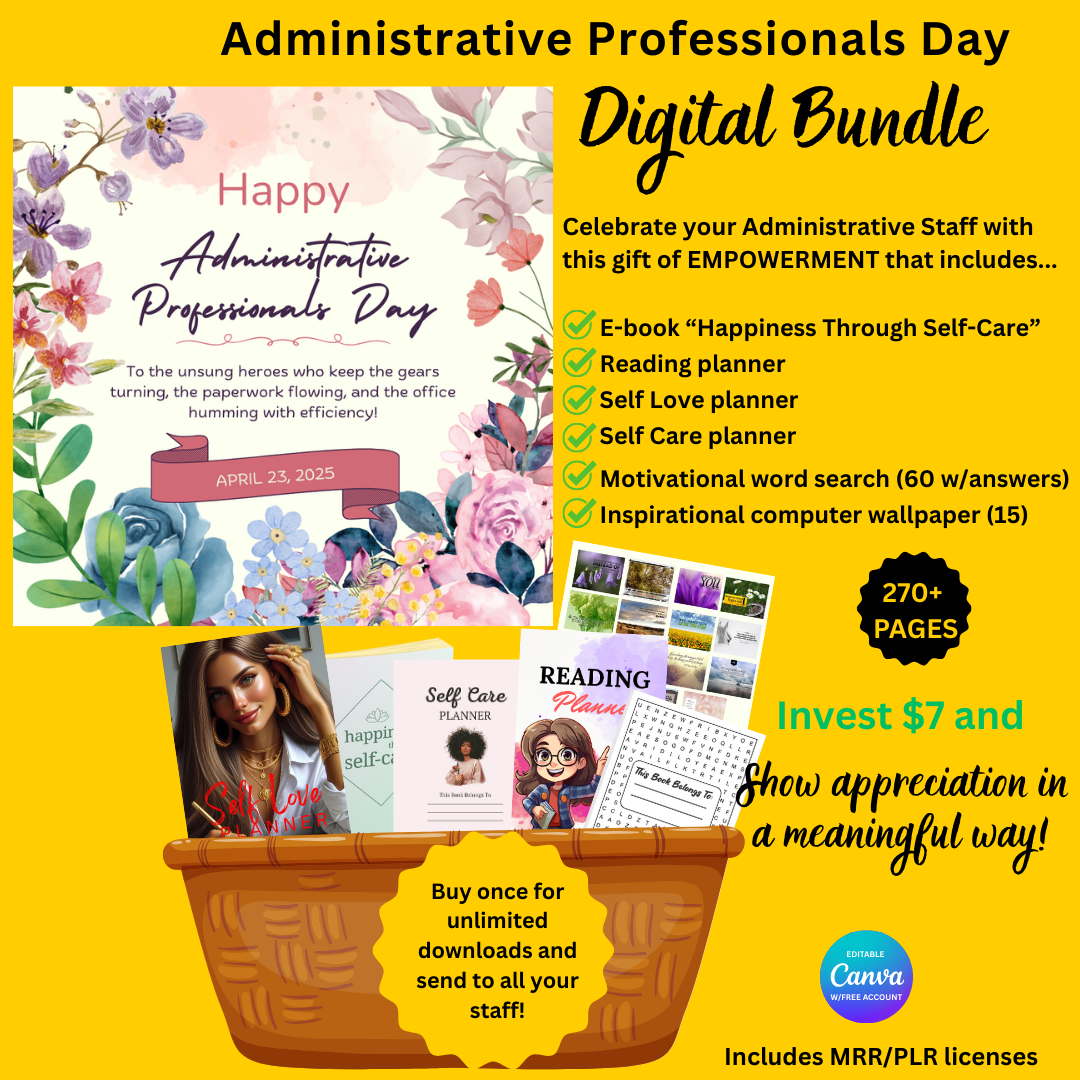 Administrative Professionals Day Digital Bundle