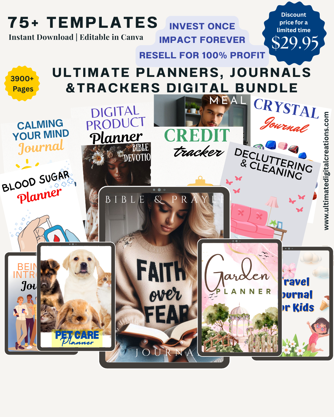 Ultimate Digital Planning & Tracking Bundle