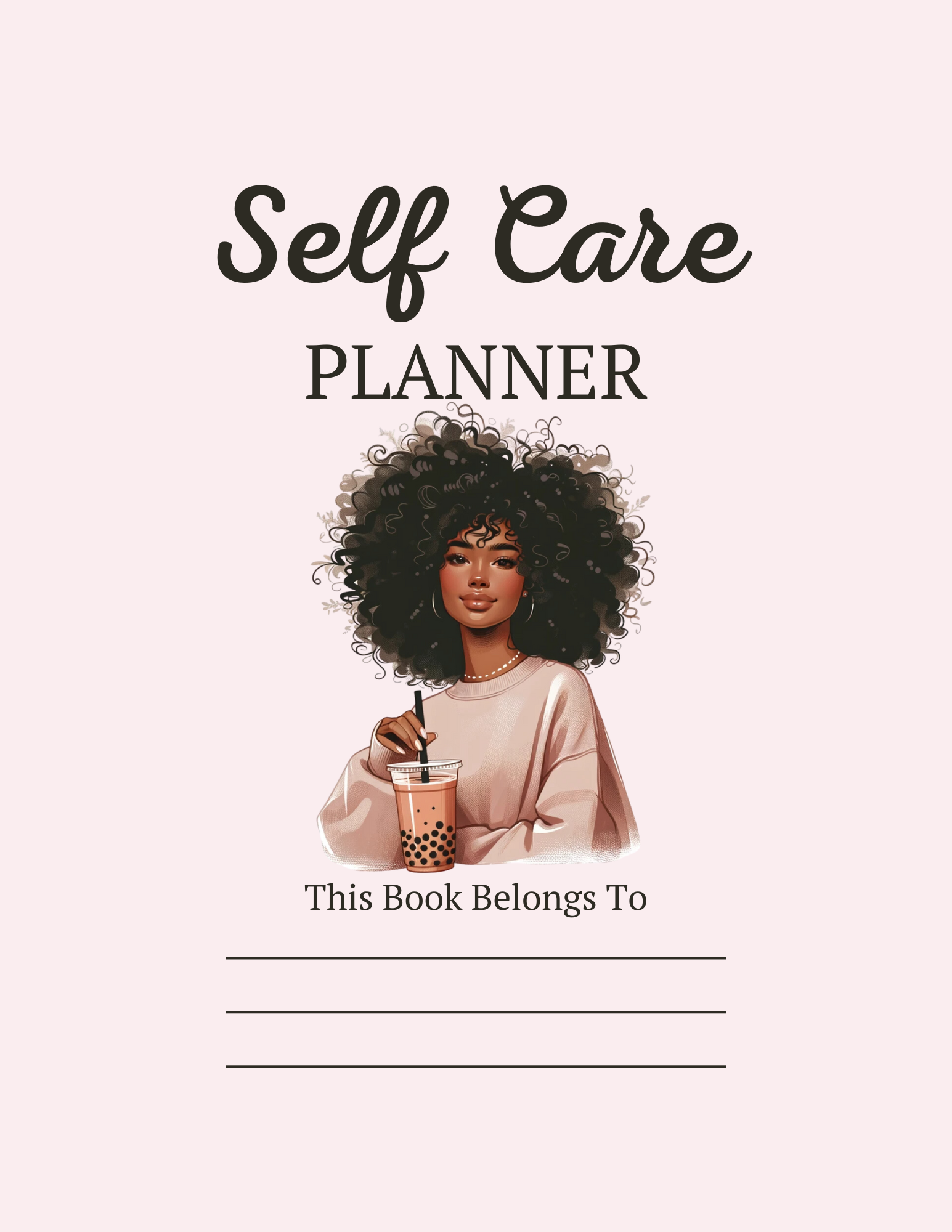 Self Care Planner 