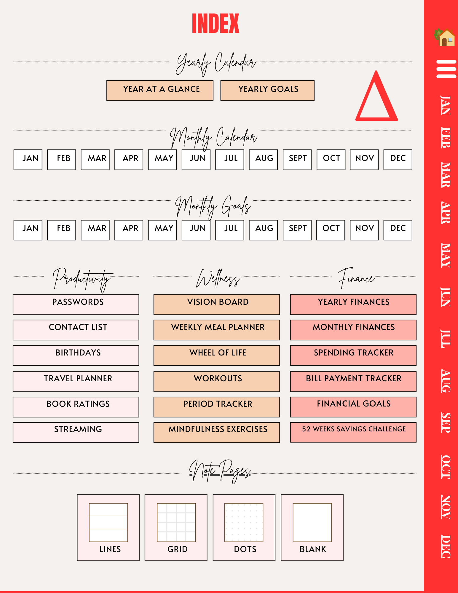 Delta Sigma Theta Digital Planner