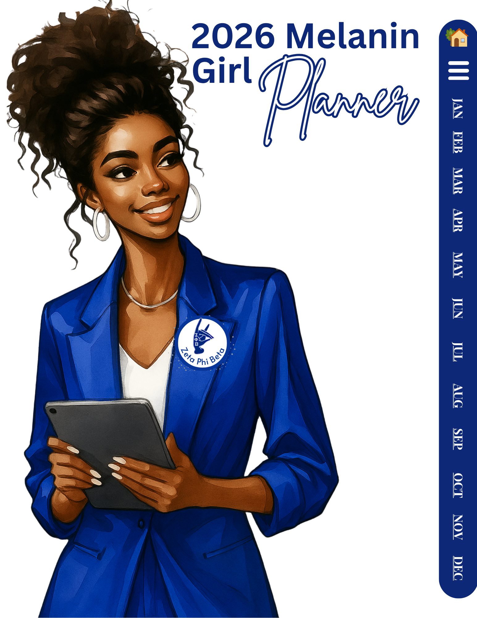 Zeta Phi Beta Digital Planner