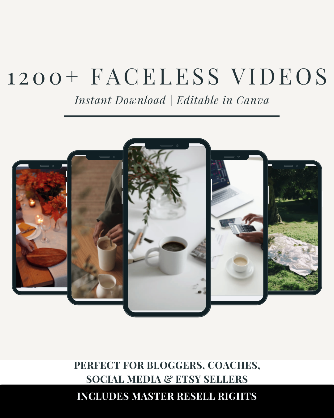 1200 Faceless Video Marketing Reels