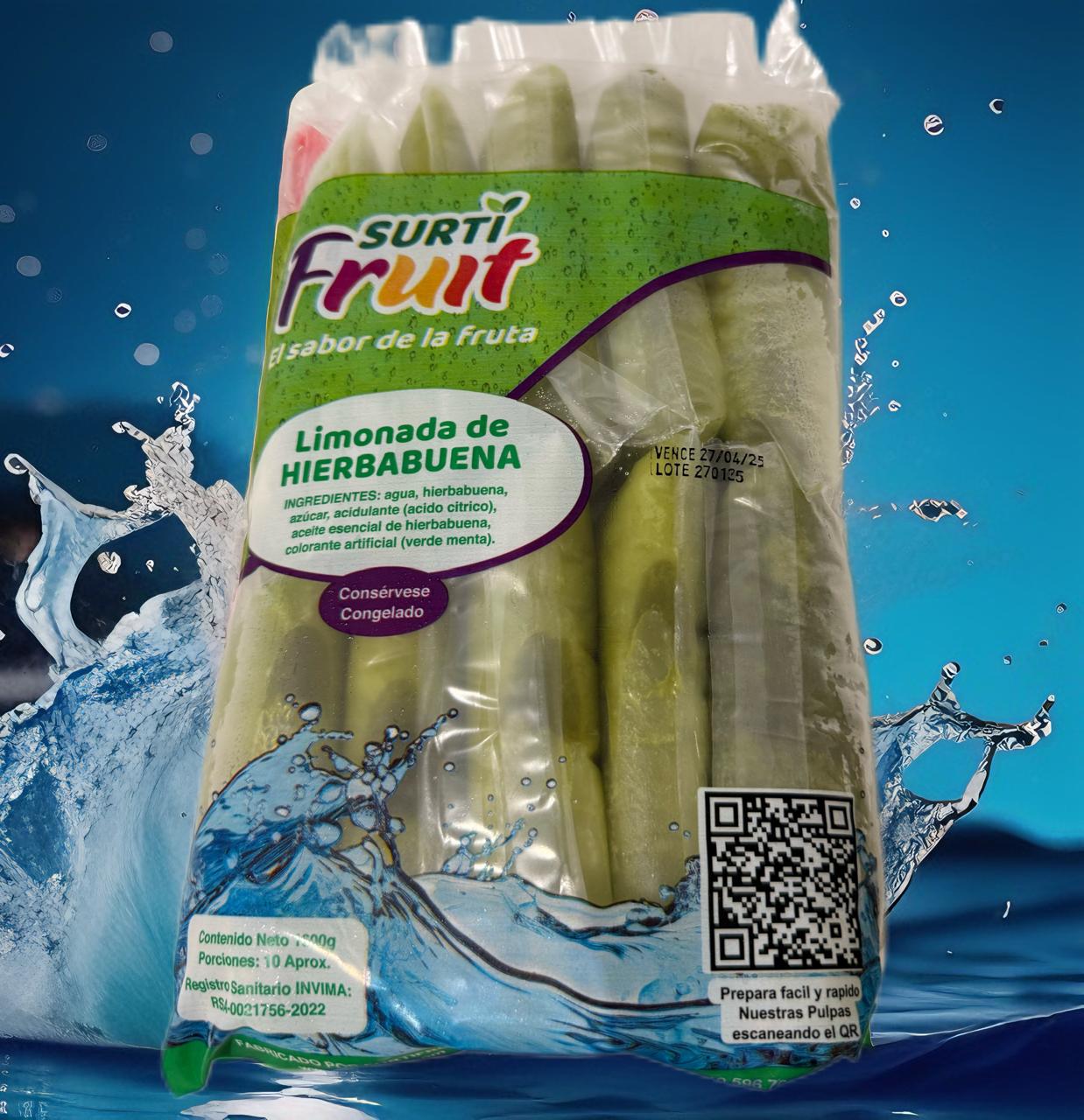 Limonada de hierbabuena