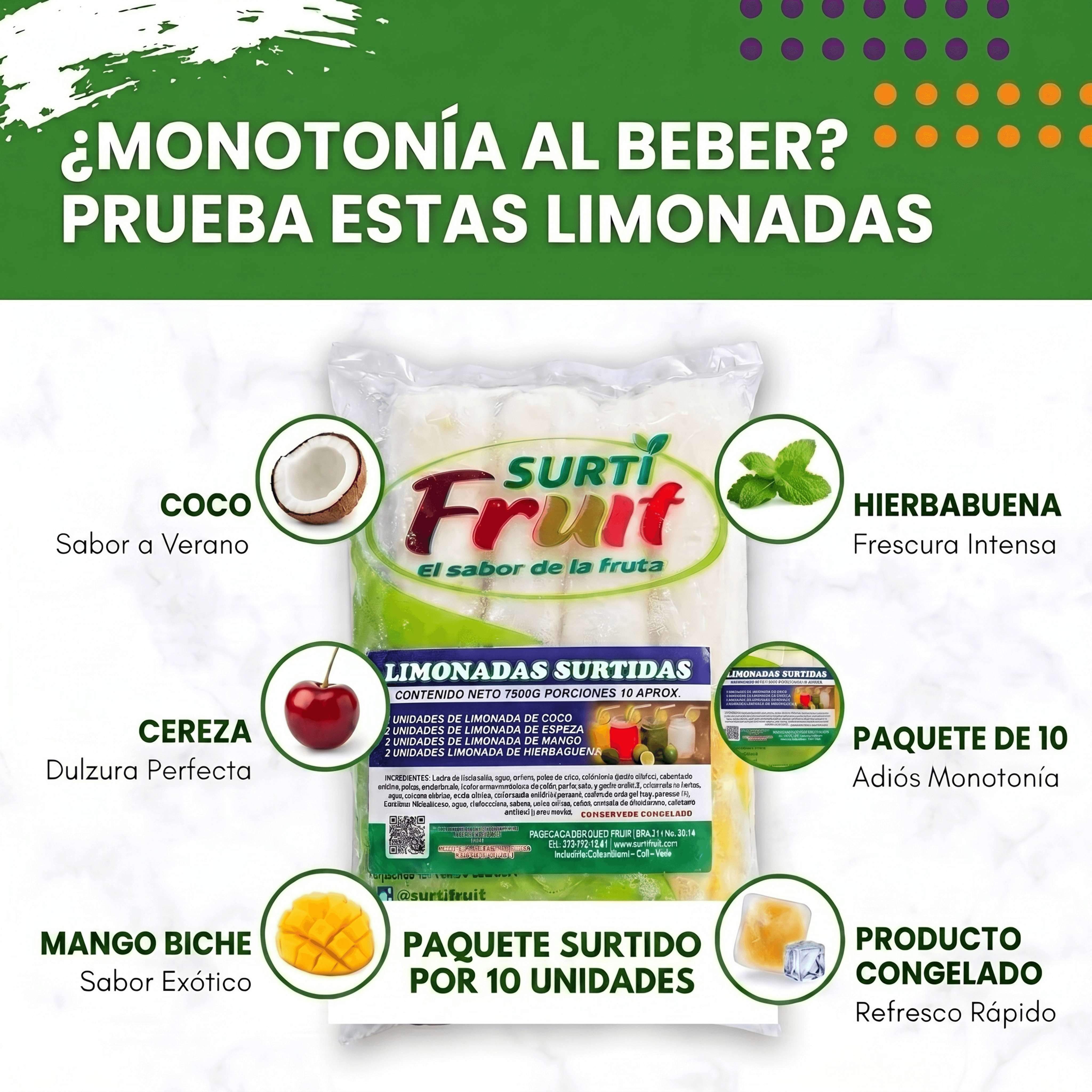 Limonadas Surtidas