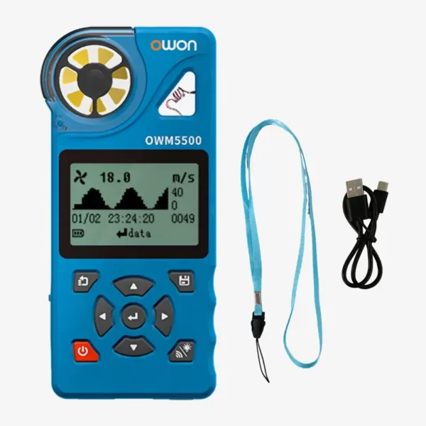 Owon OWM5500 | Anemometro Smart con Wifi