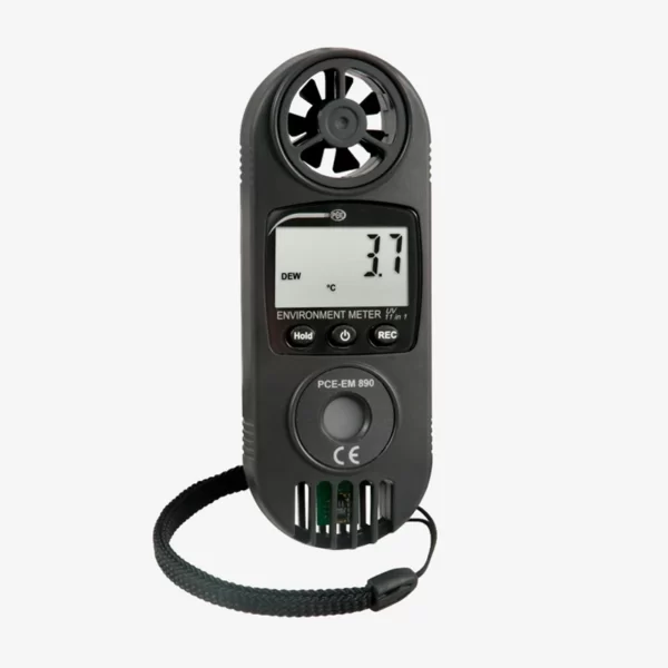 PCE EM-890 | Anemómetro, Estación Climatologica 11 en 1