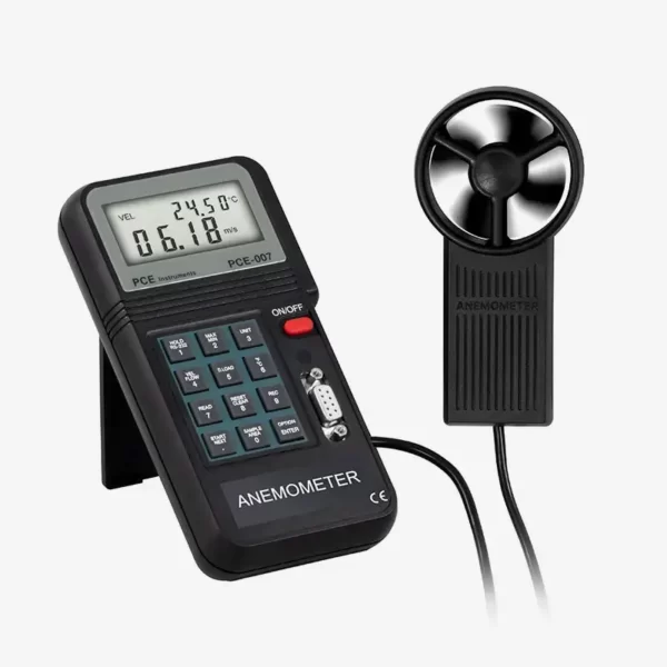 PCE 007 | Anemómetro de Veleta con Registrador