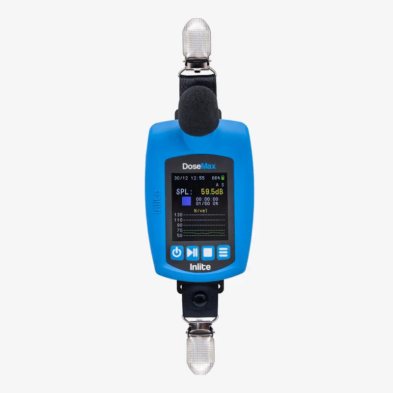 Inlite DoseMax | Dosímetro de Ruido con Filtro de Banda de Octava