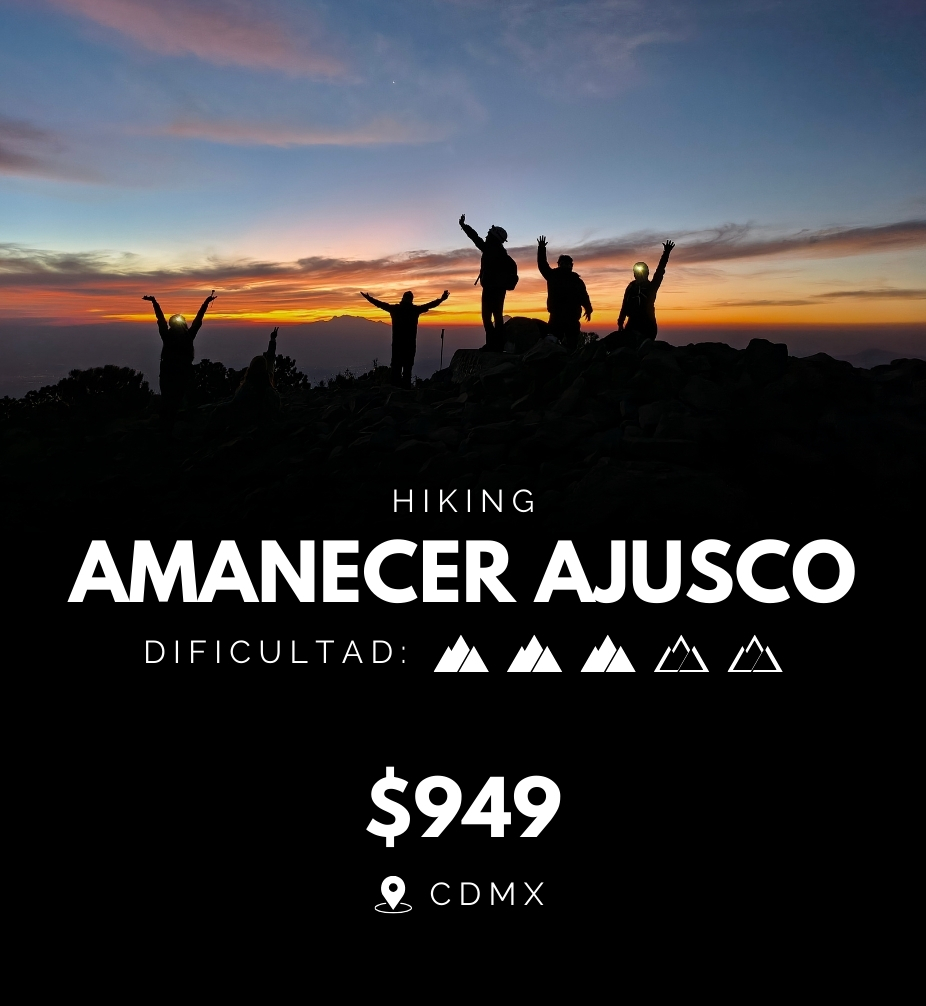 Amanecer en El Ajusco (Reserva 50%)