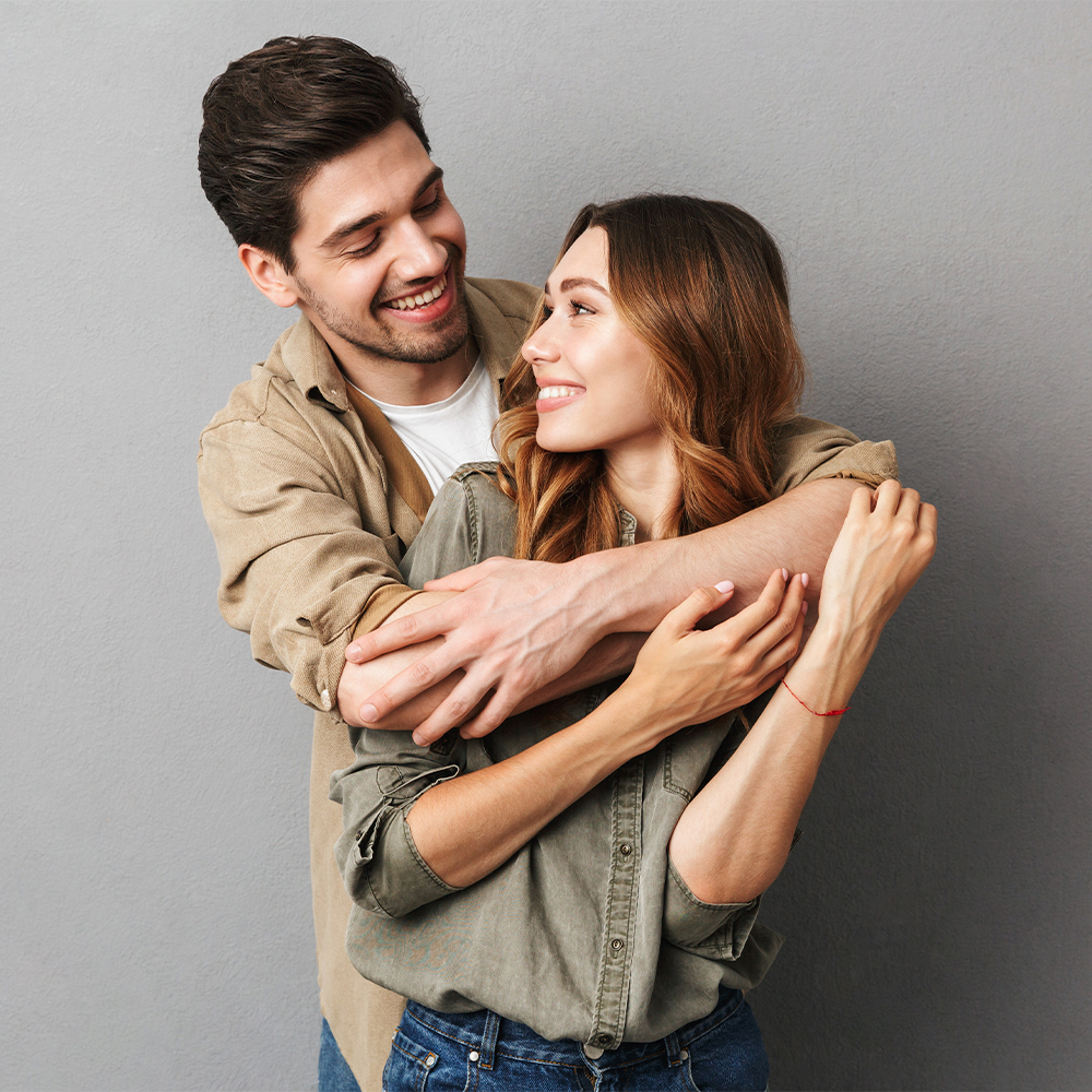 Sesión de fotografía en Pareja en Estudio