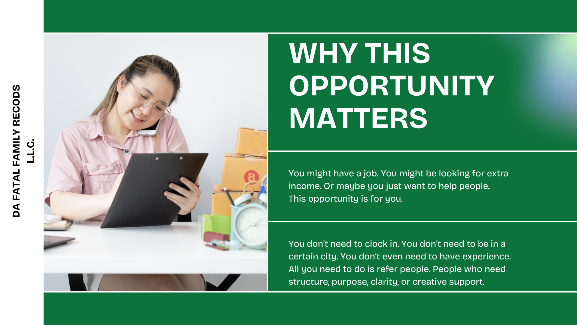 A Personal & General Referral Partner Framework for Earning & Impacting Daily