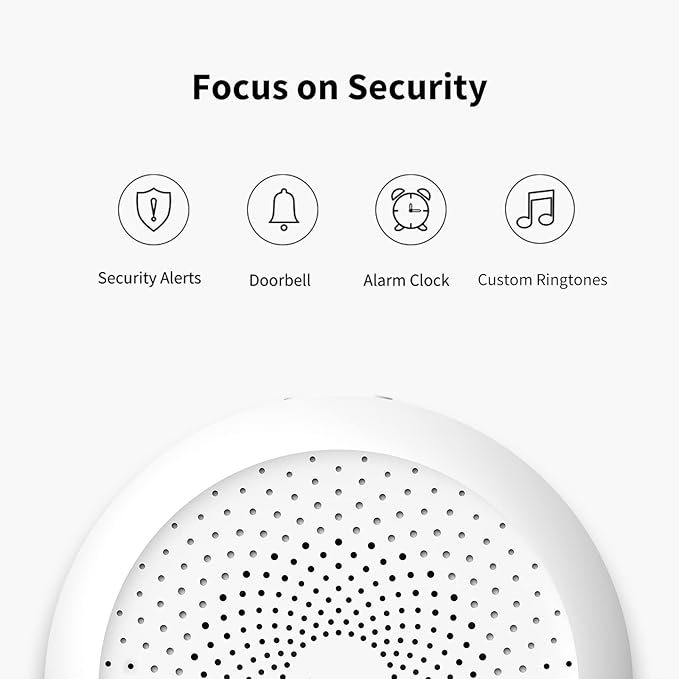 Aqara Hub Domotique M1S Gen 2, Pont sans Fil Smart Home pour Système d'Alarme, Domotique, Moniteur et Contrôle à Distance, Prend en Charge Alexa, Google Assistant, HomeKit et IFTTT